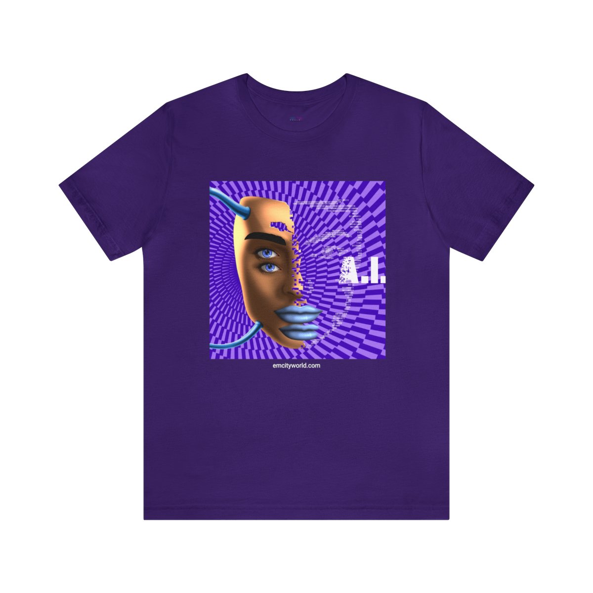 A.I T-shirt-Purple