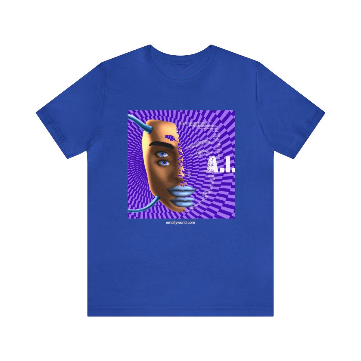 A.I T-shirt - Blue
